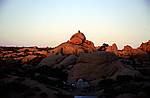 Joshua Tree NP Jumbo Rocks am Abend